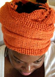 Her Orange Scarf